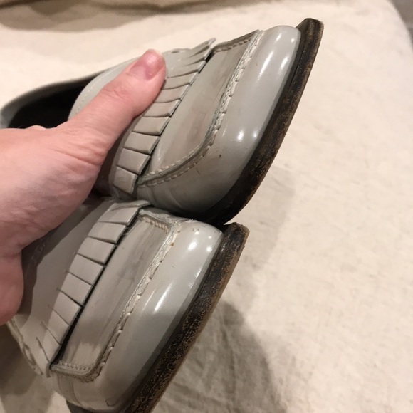 Vintage Prada Fringed Loafers Size 36 1/2 with Dust Bags and Cloth - Picture 15 of 16